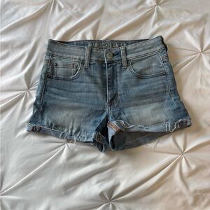 American Eagle Outfitters Women's Blue Denim Shorts